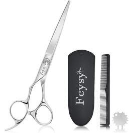 Перукарські ножиці для лівої руки Ножиці для стрижки волосся, 6-дюймові професійні ножиці для стрижки волосся Fcysy (65 символів)