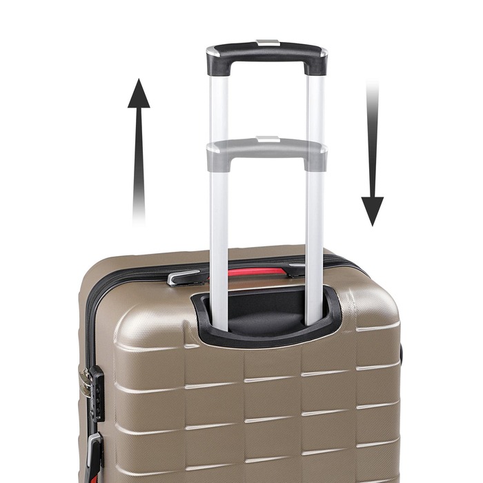 Жорсткий чохол Exopack Champagne M ABS 40L