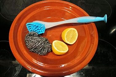 Тажин марокканський Tanger, глазурований, Ø 26 см, для 2-3 осіб - каструля для приготування, преміум-якість, для всіх типів плит та духовки