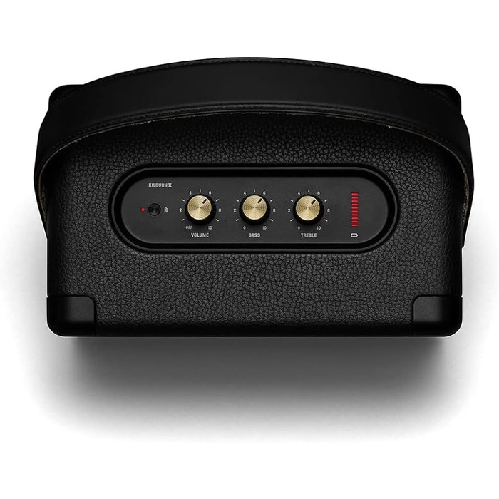 Портативна Bluetooth колонка Marshall Kilburn II, водостійка, чорна з латунню