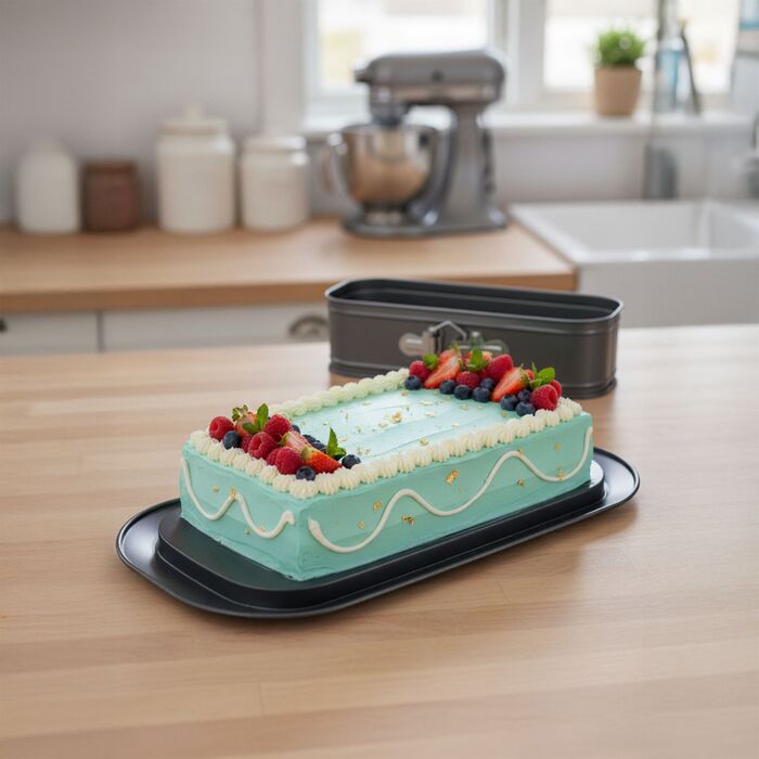 Форма для випічки тортів Relaxdays з антипригарним покриттям та захистом від протікання