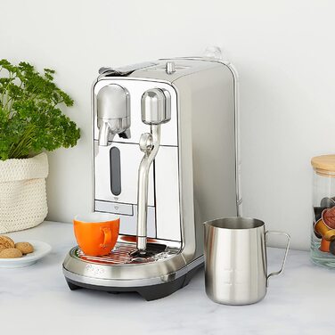 Кавова машина Sage Nespresso Creatista Plus SNE800BSS, капсульна, нержавіюча сталь