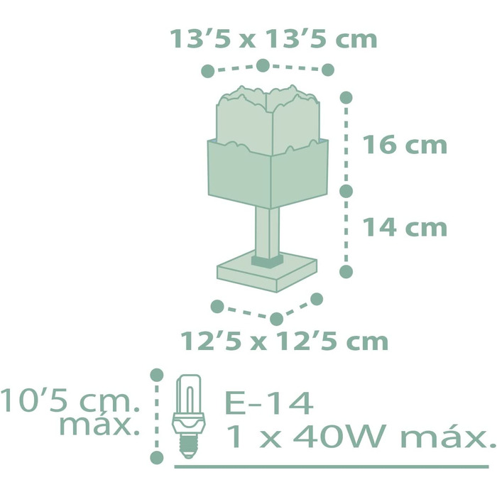 Дитяча настільна лампа Dalber, приліжкова лампа із зображенням панди, тварин, зеленого ведмедя панди, 63161h