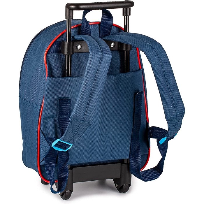 Набір - дитячий візок та рюкзак - Людина-павук - вкл. ім'я - з водовідштовхувальним покриттям - для дівчаток та хлопчиків - візок на колесах - дитячий візок -. Персоналізований - з бажаним ім'ям, 2 TLG.