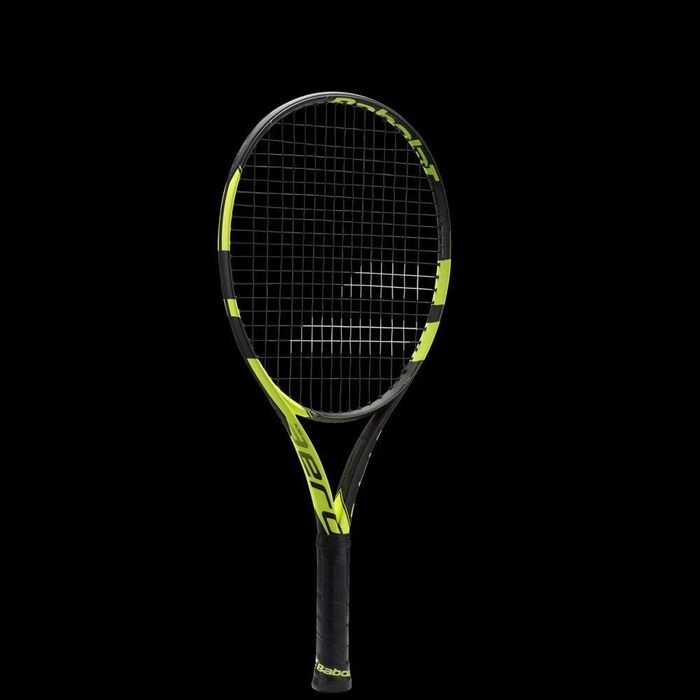 Ракетка Babolat Pure Aero Junior 25 Unstrung, 240г, чорна / жовта чорна, жовта 1