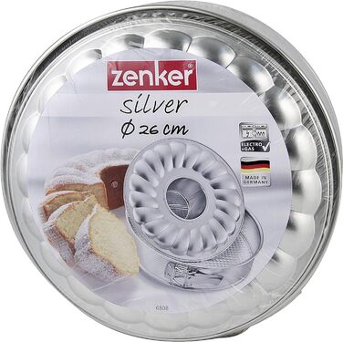 Сковорода Zenker 6808 Springform Ø 26 см, срібляста
