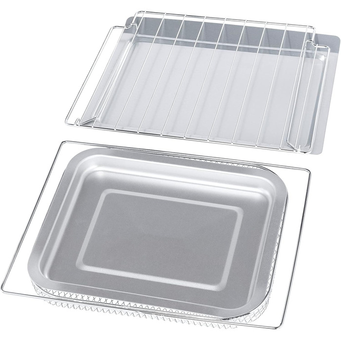 Мультифурна Russell Hobbs Airfryer Express 20л (5-в-1: фритюрниця, міні-піч, гриль, тостер, підігрів) з фритюрним кошиком, дека та решіткою для грилю