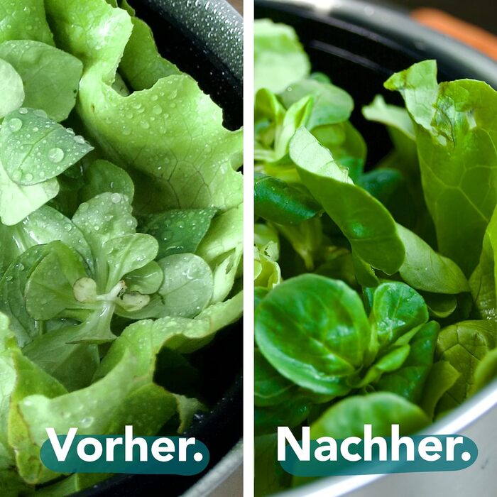 Нержавійна салатниця-центрифуга (4,5л) + овочевий тертки з 5 лезами | зручне віджимання салату завдяки неслизькому дну та ручним приводом