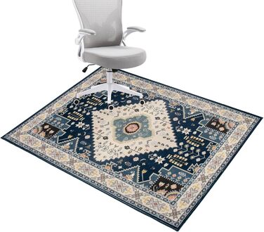 Килимок для захисту підлоги під стілець 90x120 см. Захист для ігрового/офісного стільця. Килимок для офісного стільця, антиковзаюча підкладка, килимок прямокутної форми