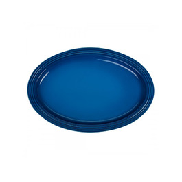 Блюдо для подачі овальної форми 46 см, блакитний Марсель Le Creuset