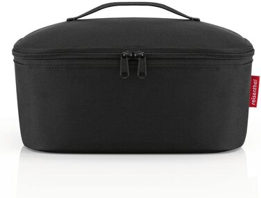 Сумка-холодильник Reisenthel M Pocket Black з переробленого PET: ідеальна для обіду, чорний колір