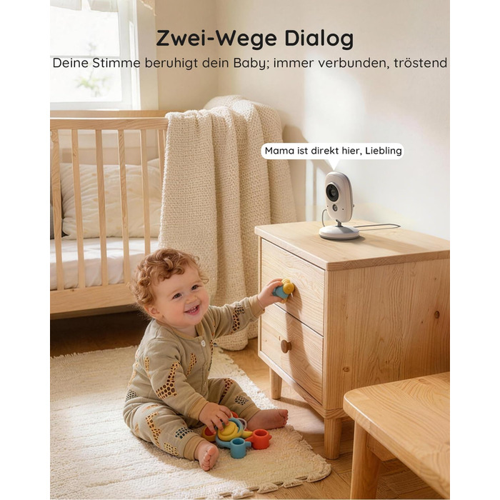 Відеоняня Boifun з камерою, 4