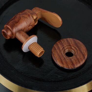 Дерев'яна бочка Relaxdays, об'єм 2,2 літра