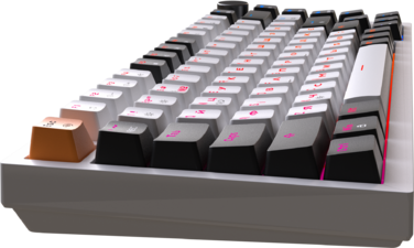 Дротова механічна клавіатура GamePro MK160W (Red) з Hot-Swap RGB White