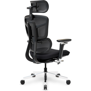 Крісло Mealux S4 Air Fabric Black (арт. HF-S4 F/B)