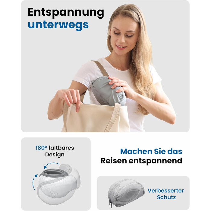 Масажер для очей BOB AND BRAD EyeOasis 3 Elite з підігрівом та охолодженням, маска для очей при мігрені, сухість очей, зняття стресу, покращення сну, подарунок для жінок та чоловіків