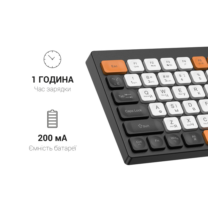 Клавіатура бездротова OfficePro (SK955B)