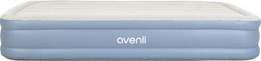 Надувний матрац Aventli для 1 особи, 191x99x33 см з інтегрованою помпою, для кемпінгу та дому