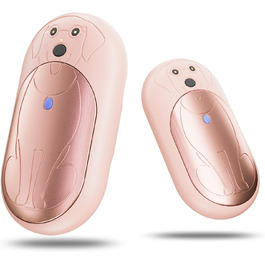 Електричні грілки для рук COTOP, 6000mAh, 2 шт. - USB-C, 3 режими нагріву, для жінок, чоловіків, дітей, катання на лижах, піших прогулянок, зелений (рожевий)