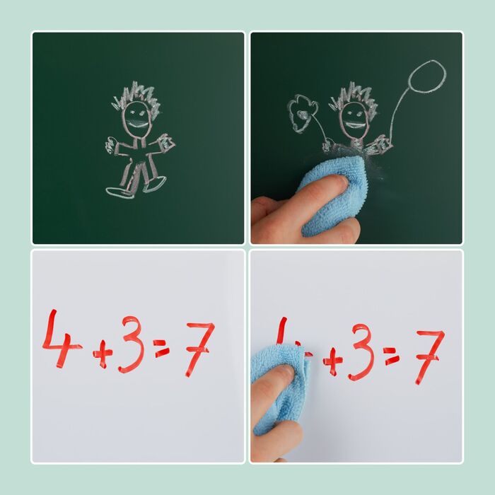 Дитячий столик Relaxdays з дощечкою для малювання