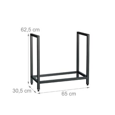 Стильна полиця для дров Relaxdays