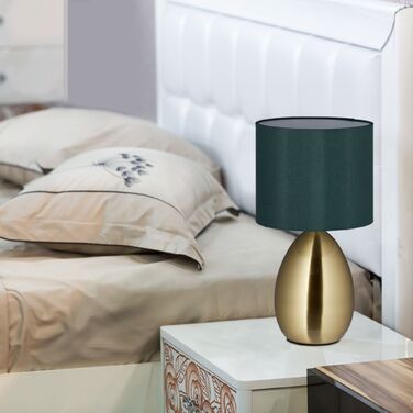 Нічна лампа Relaxdays з сенсорним керуванням, латунь