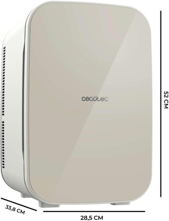 Міні-холодильник Cecotec Bolero MiniCooling 25L Bahamas Beige: 25 літрів, 12-220V, для авто та кемпінгу, охолодження та обігрів, регулювання температури 7-65°C