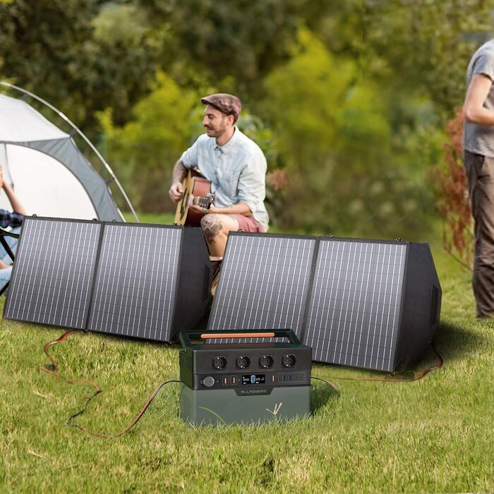 Портативна електростанція ALLPOWERS S1500 PLUS, ємність 1092 Wh, номінальна потужність 1500 W, пікова потужність 3000 W
