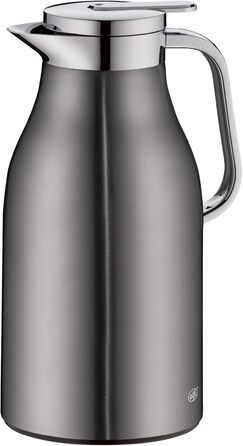 Термос Alfi SKYLINE 1.5л з нержавіючої сталі з скляною вставкою, сірий (1500 мл)