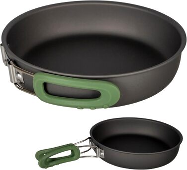 Набір для кемпінгу Bo-Camp Explorer 3tlg: каструля, сковорода, штакель, алюміній