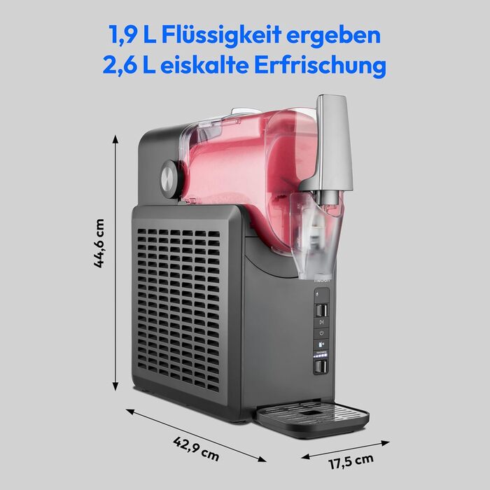 MEDION Машина для приготування сляш-айсу, 2,6 л, MD12090