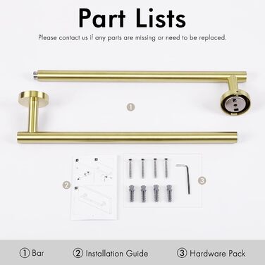 Тримач для рушників KES, стійка для рушників, нержавіюча сталь SUS304, настінний, 70 см, щіткова обробка, A2000S70B-2