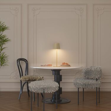 LED настільна лампа K-Bright 2 шт. з регулюванням яскравості, акумуляторна, бездротова, 3000K/4000K/6000K, USB-C, IP54, хакі, 2 шт.