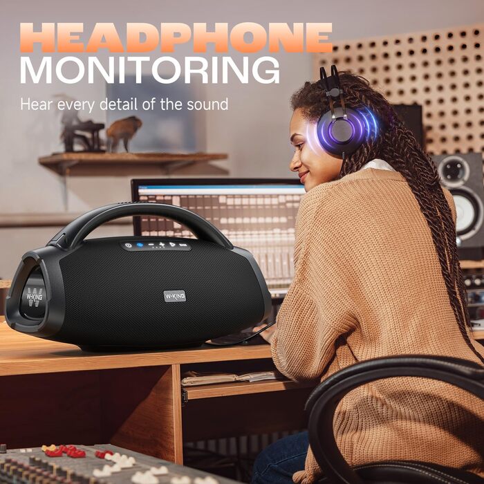 W-King Bluetooth Колонка 330W Peak, 200W RMS, 7.5