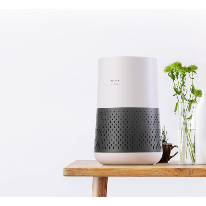 Повітряочисник WINIX ZERO Compact для алергіків з HEPA-фільтром проти алергенів, пилу, пилку, шерсті тварин, для курців, з індикатором якості повітря та авторежимом, очищувач повітря CADR 250 м³/год для приміщень до 50 м²