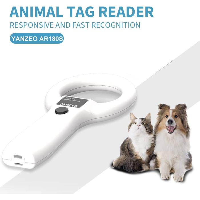 Сканер мікрочіпів для домашніх тварин Yanzeo RFID EMID 134,2 кГц