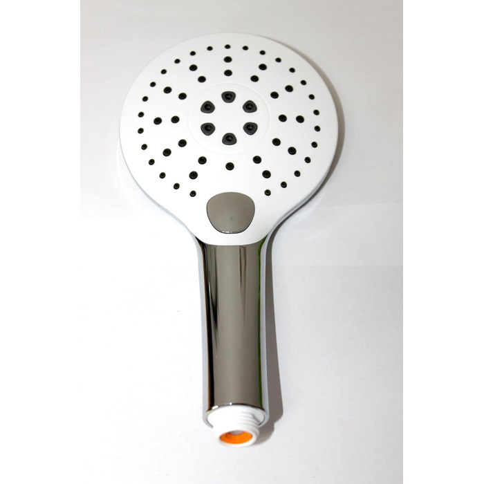 Ручний душ Andreas Dell круглий HBESC Сріблястий хромований душ Душова лійка Душова лійка