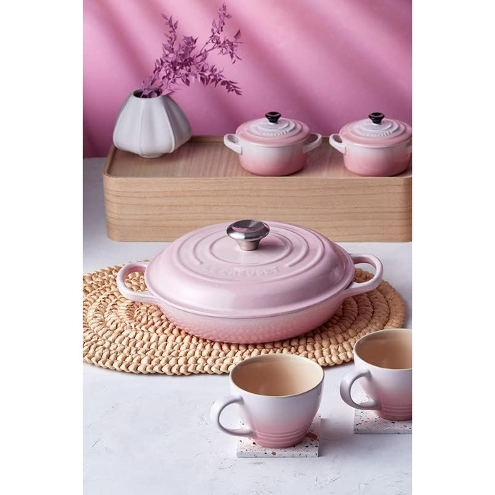 Каструля Le Creuset Signature Gourmet з чавуну, Ø 26 см, 3,5 л, для всіх типів плит (індукція), 5,555 кг, Червоний (Marseille)