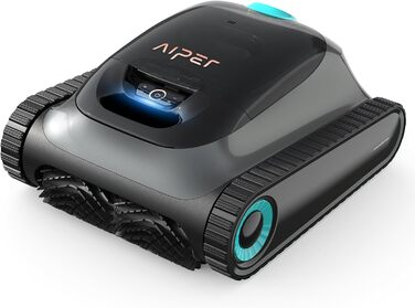 Робот-пилосос для басейну AIPER Scuba S1, бездротовий, очищення дна і стін, інтелектуальна навігація 2.0, 150 хв роботи, для басейнів до 150 м²