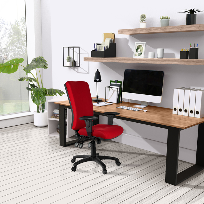 Офісне крісло / крісло керівника ZENIT HIGH червоний hjh OFFICE
