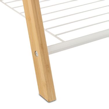 Підставка для рушників Relaxdays з поличкою, бамбук