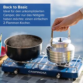 Газовий пальник Campingaz Base Camp Lid R для кемпінгу (Base Camp)