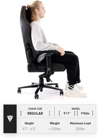 Крісло ігрове Secretlab Titan Evo Classic - чорне, штучна шкіра, регульоване, ергономічне, з 4D підлокітниками, магнітною подушкою для голови та підтримкою попереку