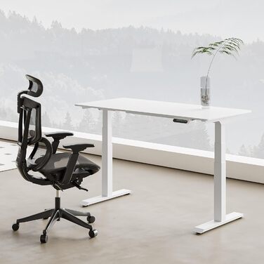 Стол робочий електричний регульований по висоті FLEXISPOT E6, 160 кг, USB, LED дисплей, телескопічна база