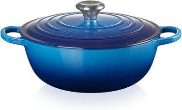 Каструля Le Creuset Signature з чавуну, 26 см, 4.1 л, Azure (21114260900430)