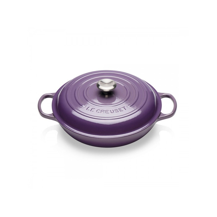 Сковорода чавунна з кришкою 30 см, фіолетовий Ultra Violet Le Creuset