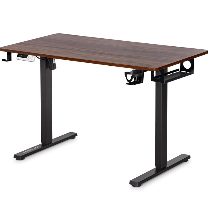 Стіл Mealux PowerDesk Lite Walnut з електрорегулюванням висоти (арт. EVO-201 Lite Walnut /B)