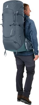 Чоловічий трекінговий рюкзак deuter Aircontact Core 7010 (1 упаковка) (7010 л, графіт-сланець)