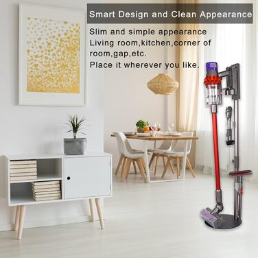 Підлогова підставка iAmoy для аксесуарів для пилососа Dyson V15 V6 V7 V8 V10 V11 оновлено в 2020 році