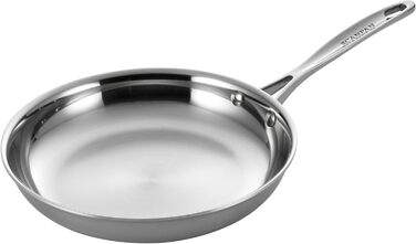 SCANPAN Fusion 5 сковорода з нержавіючої сталі 24 см | Індукційна, для всіх плит, з антипригарним покриттям, для духовки